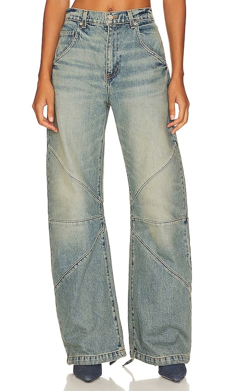 Eb Denim Paneled Forest Frederic Denim Jeans Size 25